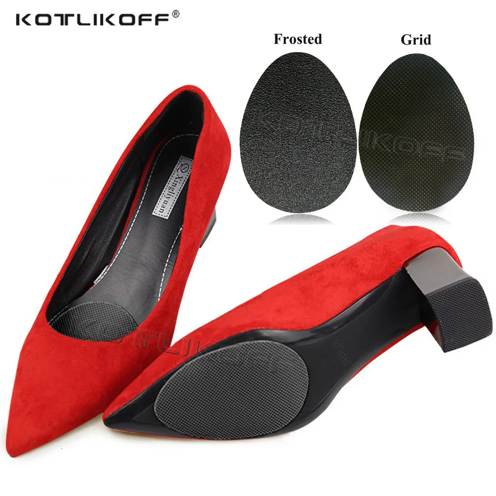 KOTLIKOFF Shoe Sole Sticker Anti Slip High Heel Adhesive Half Outsoles Sticker Forefoot Self Adhesive Grip Outsole Protector Pad 240620