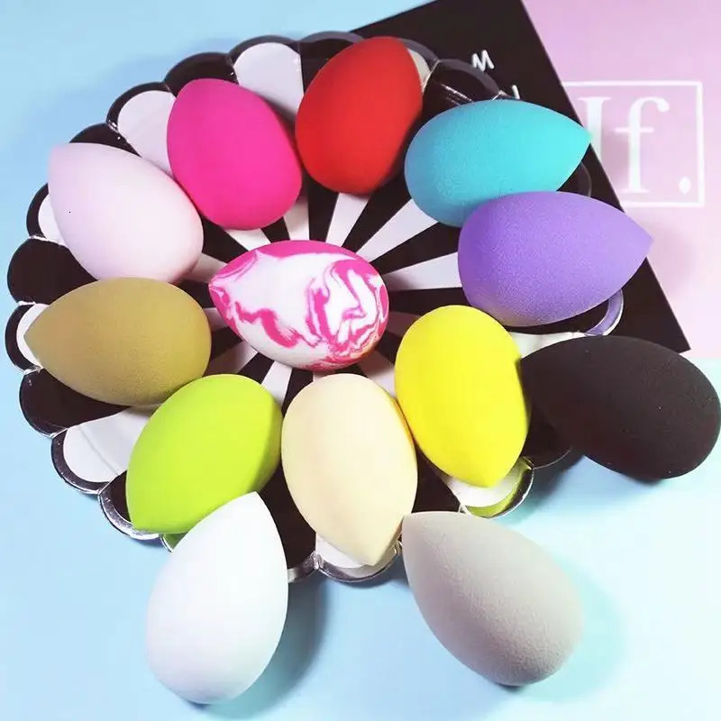 1/4pcs Beauty Egg Makeup Sponge Makeup Puff Set Foundation Sponge Puff Wet and Dry Makeup Tools 240620