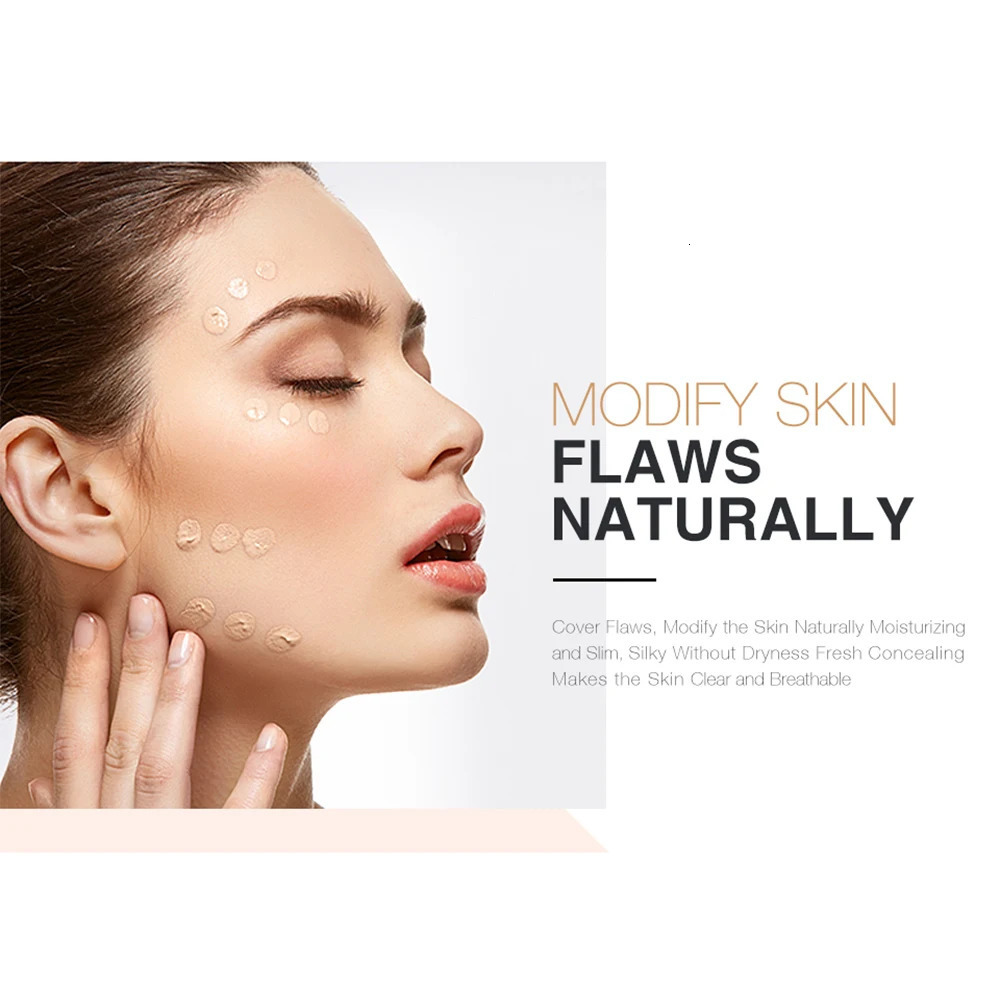 Face Concealer Makeup HD Pogenic Concealer Wand Full Coverage Foundation Under Eye Concealer For Dark Circles 240620