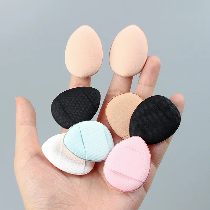 3/10 pieces of mini size professional cosmetic pad puff concealer basic details puff finger puff set cosmetic sponge beauty tool 240715
