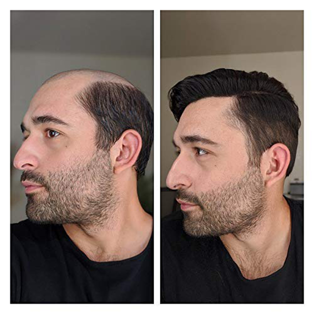 Swiss Lace & Skin Pu Mens Wig Natural Hairline Lace Front Male Toupee 100% Indian Remy Human Hair Q6 System Black Unit For Men
