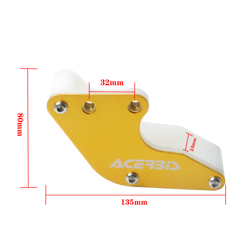 Motorcycle Aluminum Chain Guard Guide For IRBIS BSE KAYO SSR TTR XR CRF KLX 50 70 90 110 125 140 150 160 cc Dirt PitBike Scooter