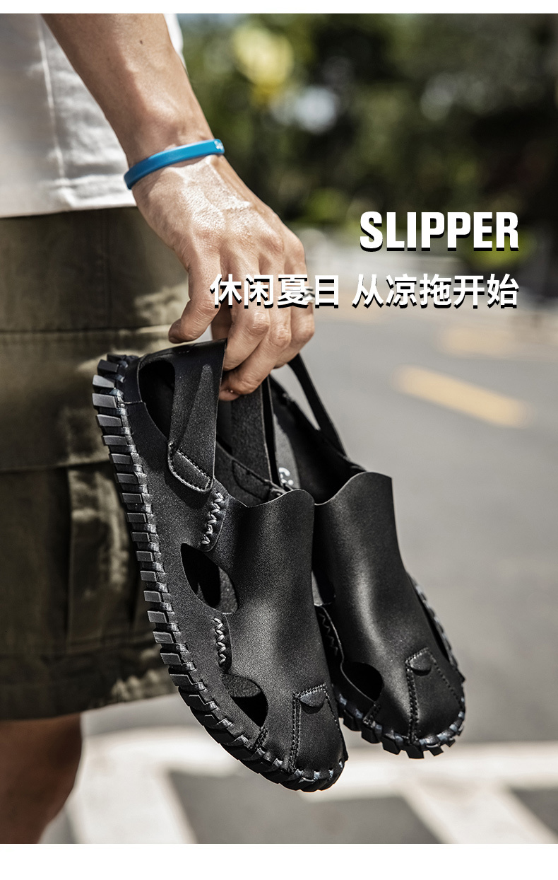 Taihao-3166- Fashion Casual Sandals -38-48 Size 2 Color Style