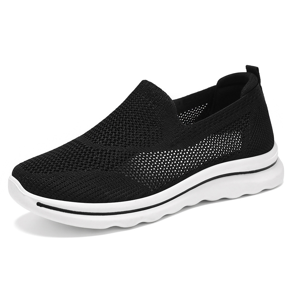 Ddmysports Women S Summer Middle Aged And Casual Breathable Lightweight Soft Soled Wear Resistant Mom Shoes Elderly OUTDOOR