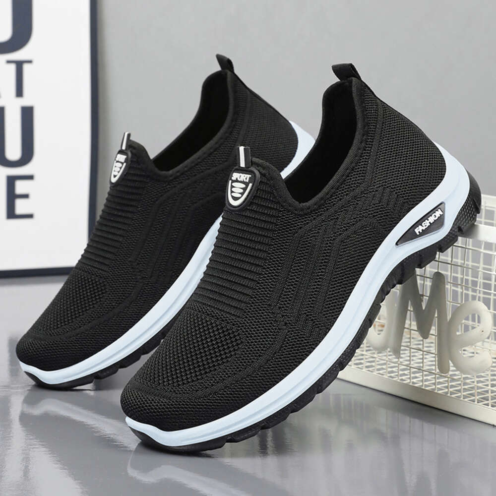 Ddmysports Shoes Summer New Mesh Breathable Single Middle Aged And Elderly Couples Walking For Men S Shoes OUTDOOR