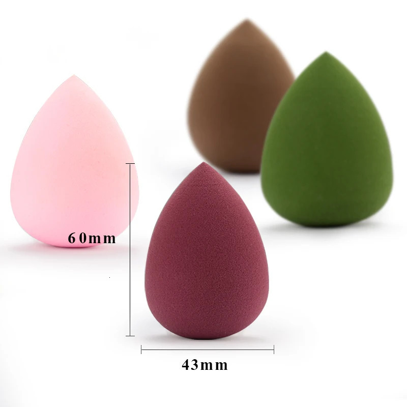 Wholesale L Makeup Sponge Water drop shape Puff Concealer Powder Smooth Beauty Cosmetic makeup sponge tool 240620