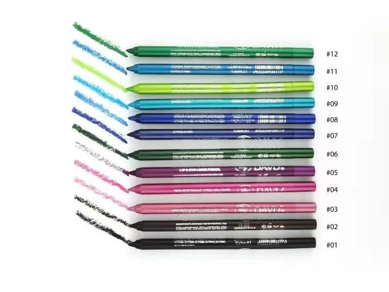 Makeup Long-lasting Not Blooming Eyeliner Pencil Waterproof Pigment Eyeshadow Eye Liner Pen Women Fashion Color Make Up Tools 240709