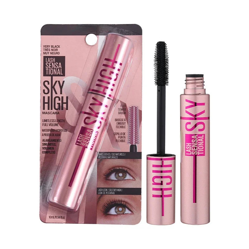 Eyelashes Lengthening Mascara Long Lasting Waterproof Women Korean Silky Lash Black Eyelashes Extension Makeup Beauty Cosmetic 240620