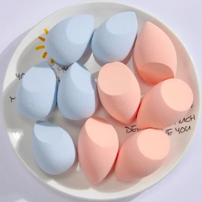 10 PCS Cosmetic Puff Set Makeup Sponges Foundation Women Powder Puff Makeup tools Korean Make up Blender 240620