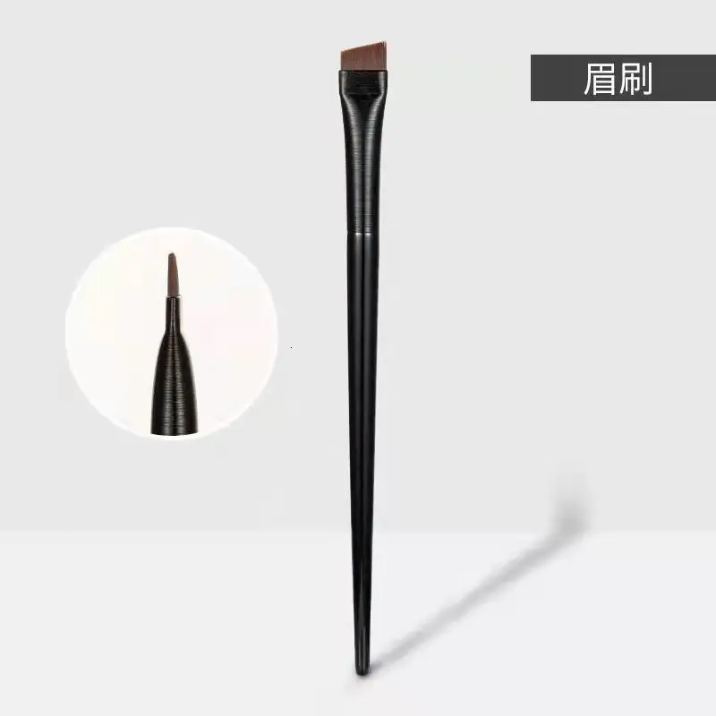 2 pieces/set eyebrow contour brush eyebrow eyeliner brush portable small angle eyebrow brush female makeup tool 240620