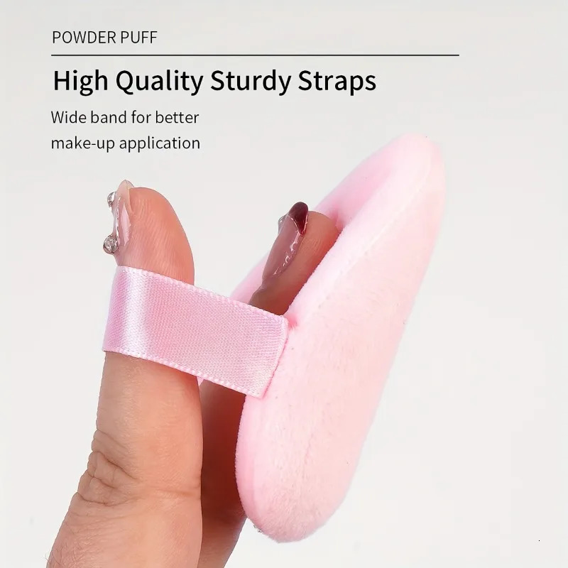 20 PCS Soft Love Heart Shape Makeup Puffs Sponges For Loose Powder Cosmetics Foundation Face Body Powder Puff 240620