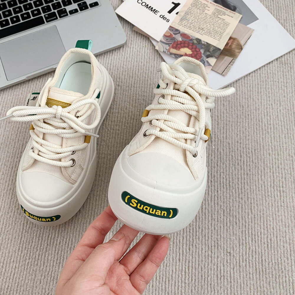 Ddmysports Little White Women S Spring New Korean Edition Instagram Female Student Leisure Sports Versatile Board Shoes Street Shoot K OUTDOOR