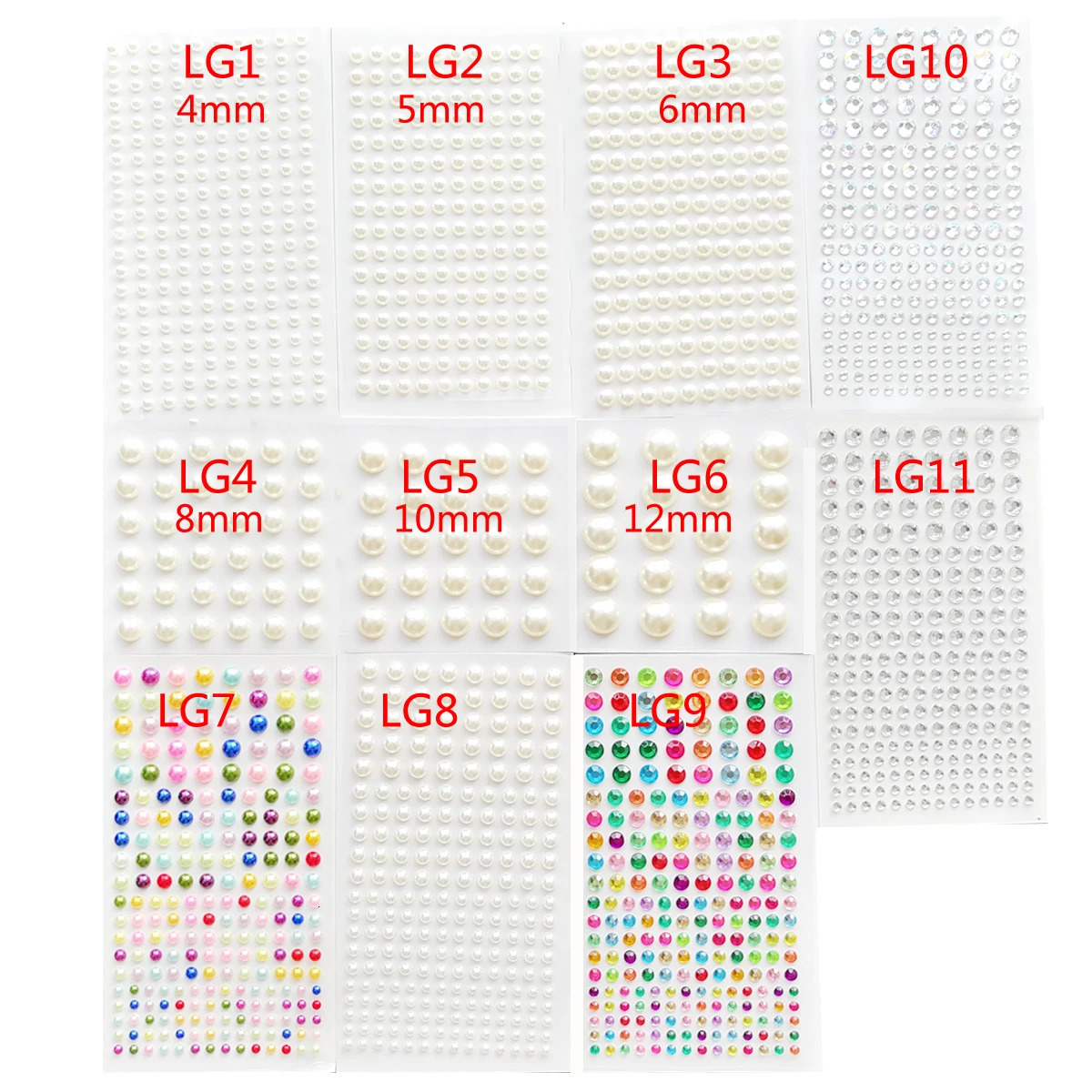 Glitter Face Rhinestone Sticker Self Adhesive Body Eye Shadow Diamonds Bling Party Festival Decoration Jewels Stickers 240620