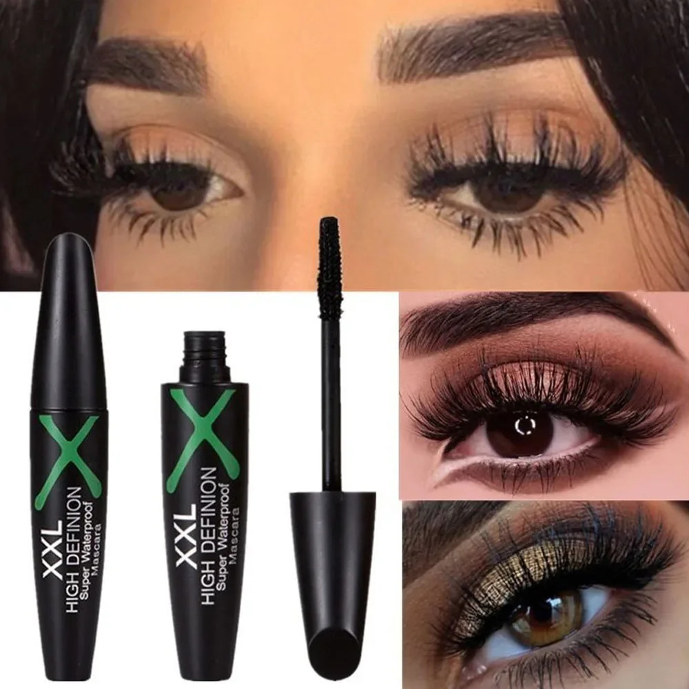 1 Pc 4D Silk Fiber Eyelashes Lengthening Mascara Waterproof Long Lasting Lash Black Eyelashes Extension Make Up 3D Mascara 240620