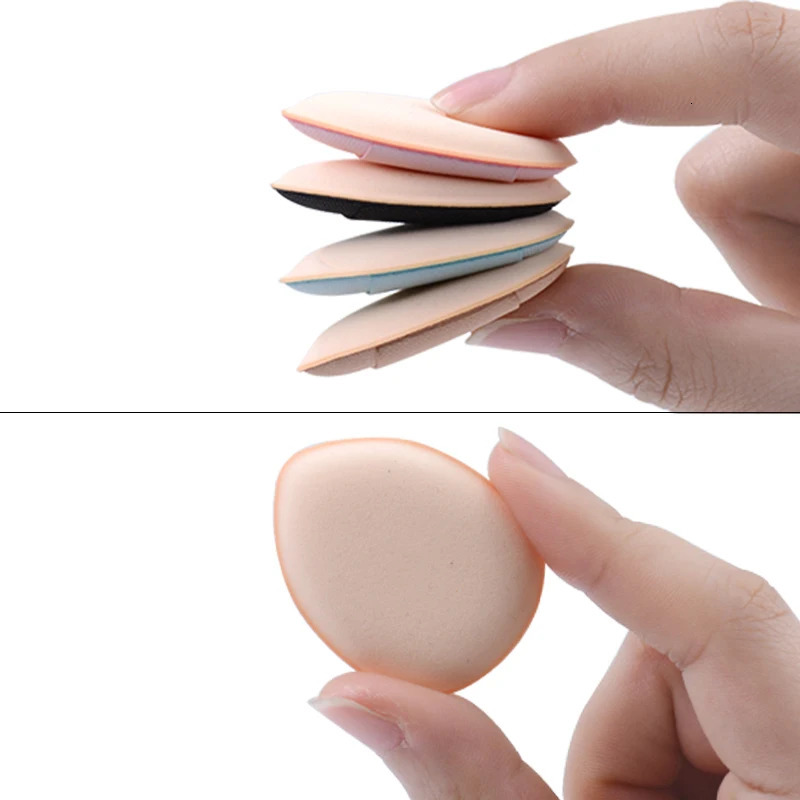 5/10Pcs Mini Finger Puff Foundation Small Air Cushion Powder Sponge Face Concealer BB Cream Cosmetic Applicator Makeup Tools 240620