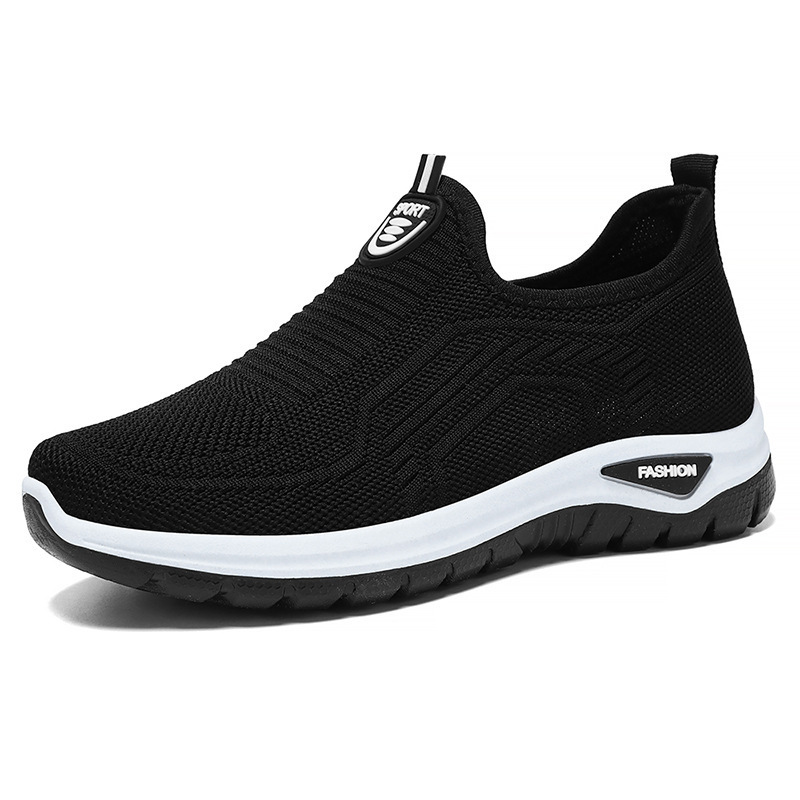 2024 Summer Single Temu Women's Breathable Walking Middle And Elderly Mom's Shoes