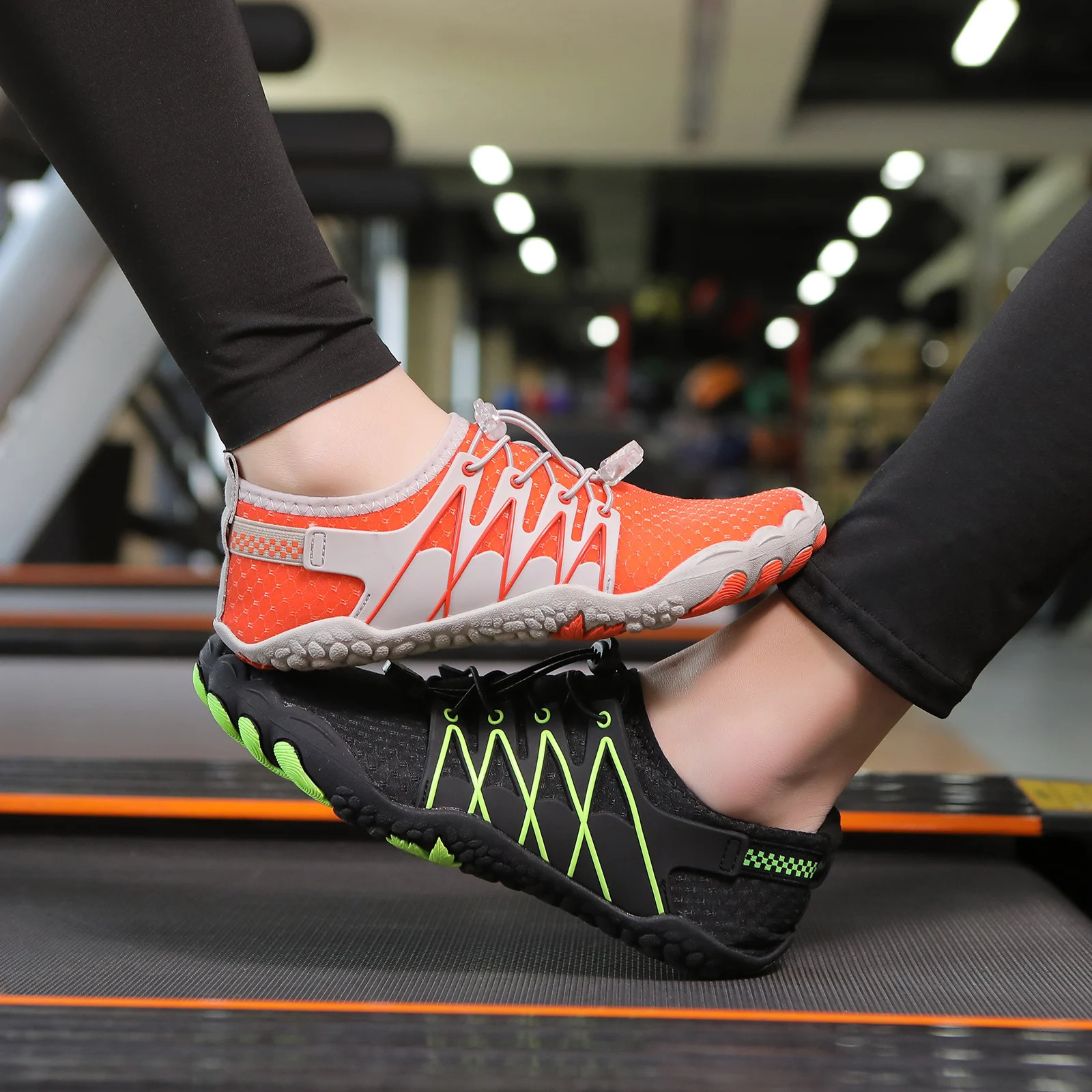 Mens and Womens Water Shoes Rubber Soles Non-slip Breathable Fast Drying Shoes Leisure Climbing Beach Swimming Shoes 240620