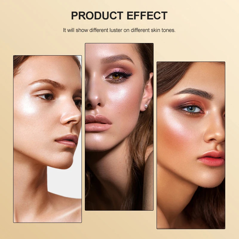 4 Color Gloss Powder Spray Glitter Gloss Spray Shimmer Powder Makeup Spray Suitable for Womens Face and Body Cosmetics 240620
