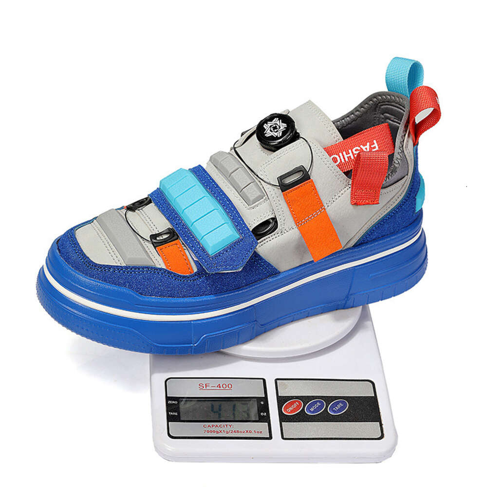 Ddmysports Instagram Strap Trendy Thick Sole Board Casual Versatile Elastic Bands For Men S Fashion Elevated Shoes OUTDOOR
