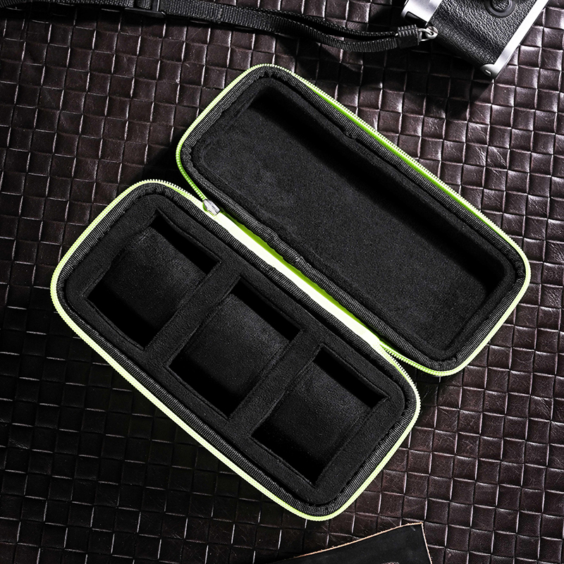 Luxury Tourist Watches 3slots Watch Rolls Bag Travel Portable Men's Watch Case Organizer for Men Jewelry Strap Storage Bag