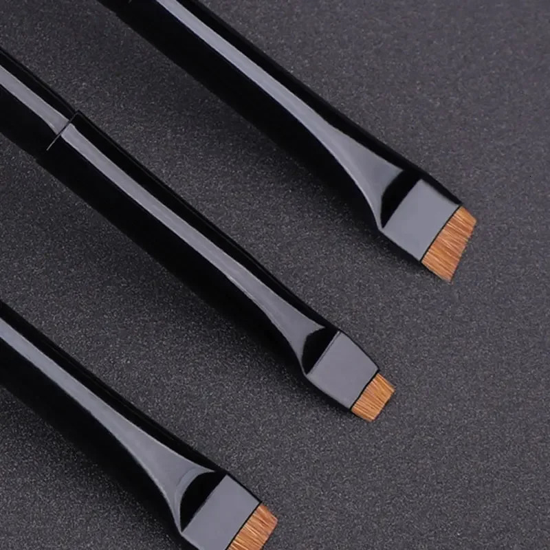 Brush Eyebrow Eyeliner Brush Professional Small Angled Eyebrow Brush Brow Contour Brush Fine Eyeliner Brush Makeup Tools 240620