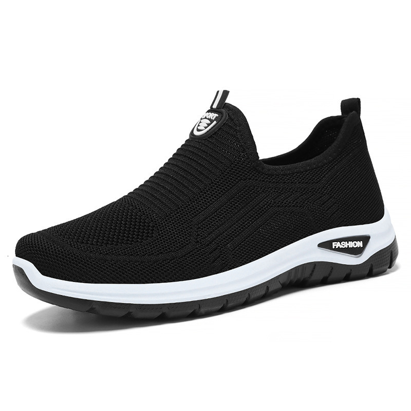 2024 Summer Single Temu Women's Breathable Walking Middle And Elderly Mom's Shoes