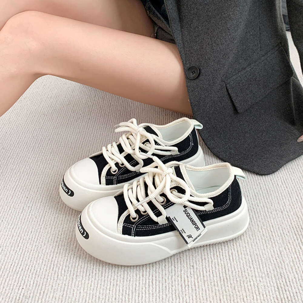 Ddmysports Little White Women S Spring New Korean Edition Instagram Female Student Leisure Sports Versatile Board Shoes Street Shoot K OUTDOOR