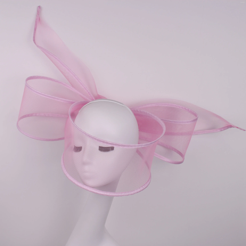 Black Fascinator Wedding Pillbox Hat Women Elegant Hats Hair Clip Church Ladies Party Headpiece Fashion Headwear