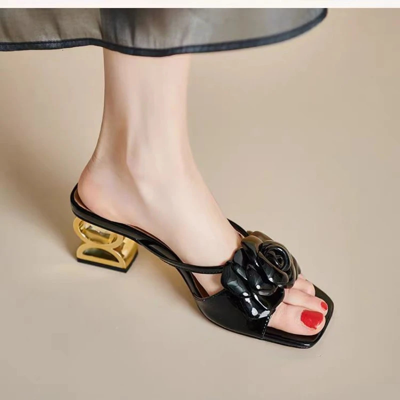 Designer High Heels Womens Sandals 2024 Summer New Platform wer Dance 240620