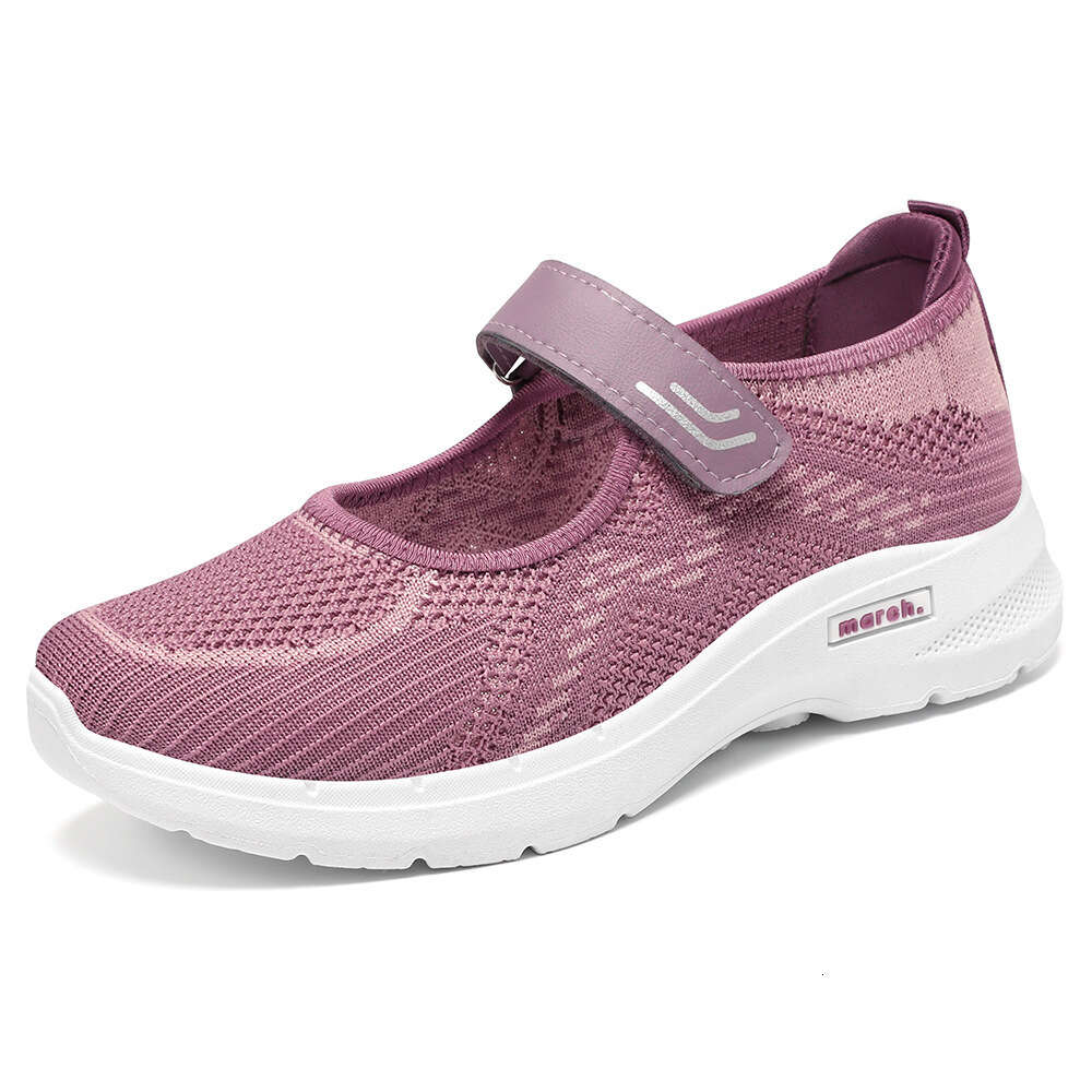 Ddmyoutdoor Shoes Women New Summer Styles For Middle Aged And Elderly Mothers Soft Soled Lightweight Walking Shoes Casual Breathable Single Shoes