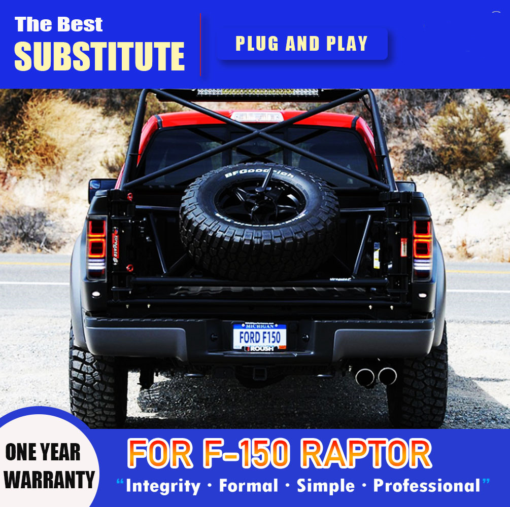 LED Taillight for Ford F-150 Raptor 2008-2013 LED Rear Tail Light Brake Warning Lamp Auto Part Taillight Assembly