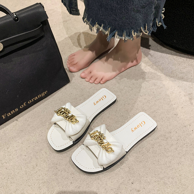 Sandal Lady Summer Flip-Flops Non-Slip Casual Beach Shoes Women Flat Slippers