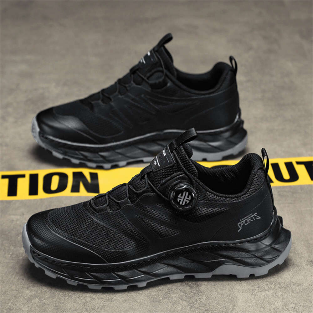 Ddmysports Casual Sport Men Spin Buckle Outdoor Running Mesh Breathable Training For GYM Work Out Shoes OUTDOOR