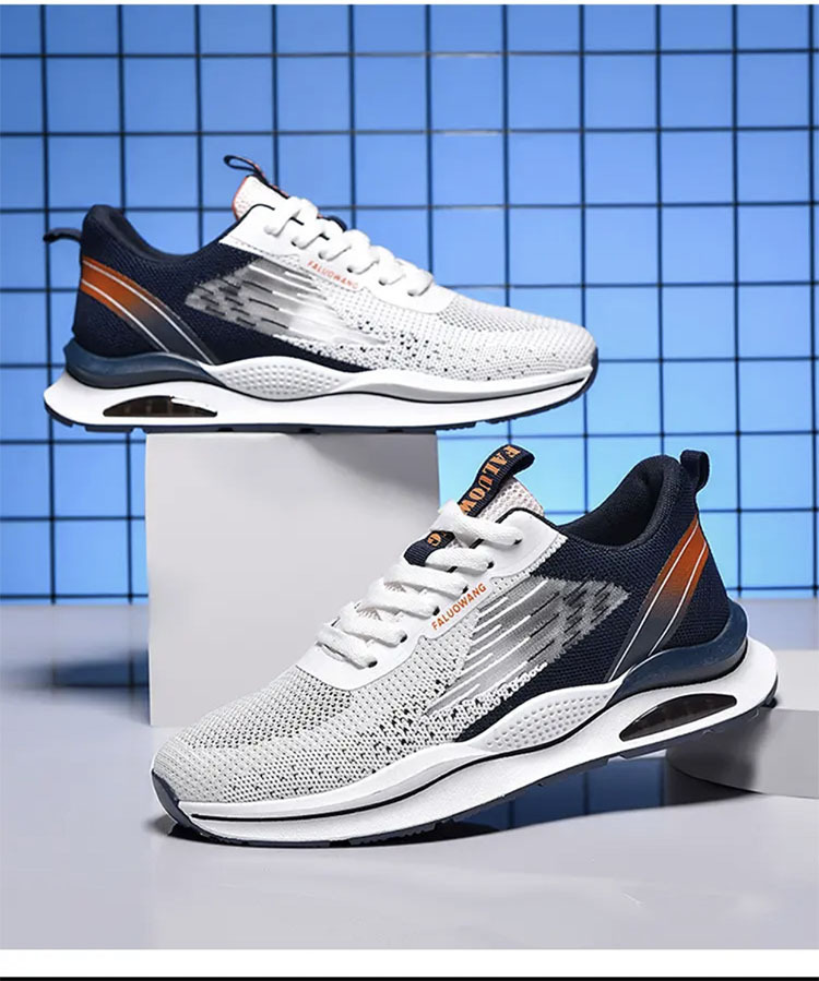 2024 Shoes Men's Fall Sneakers Trendy Hundred Mesh Breathable Shoes Casual Men's