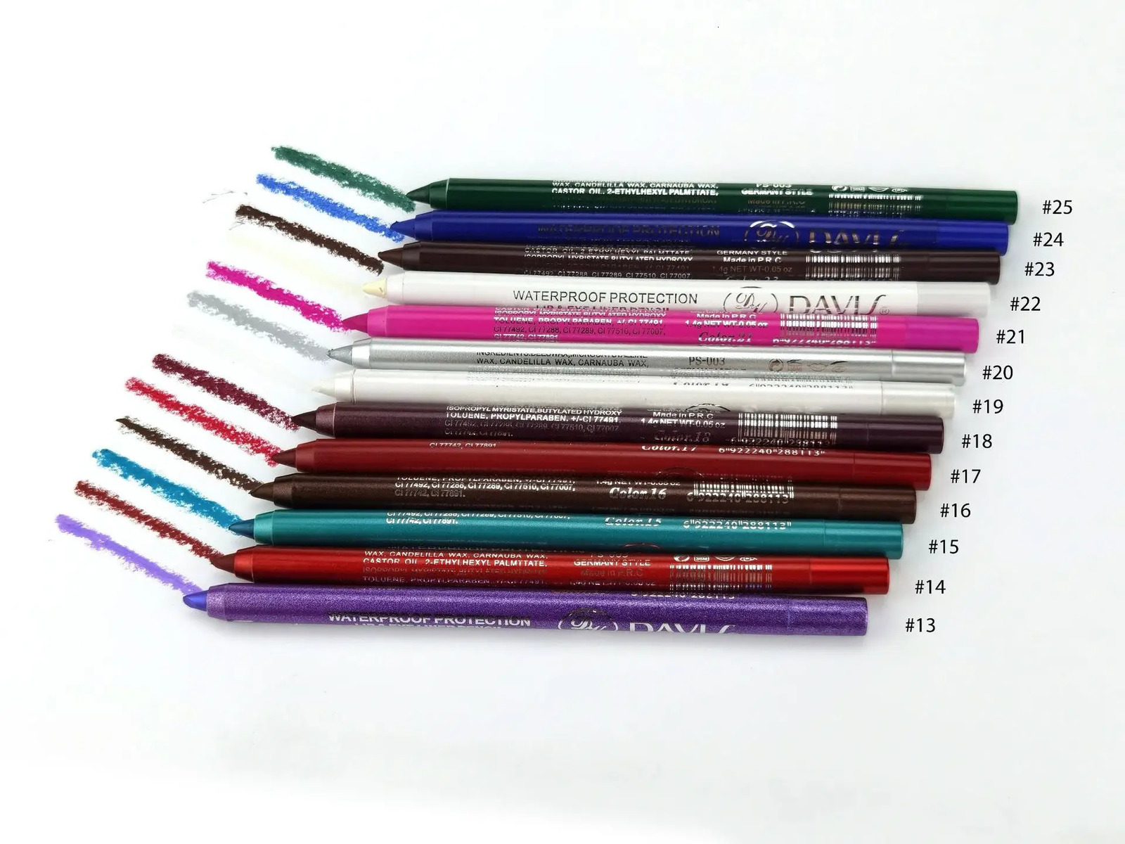 Makeup Long-lasting Not Blooming Eyeliner Pencil Waterproof Pigment Eyeshadow Eye Liner Pen Women Fashion Color Make Up Tools 240709