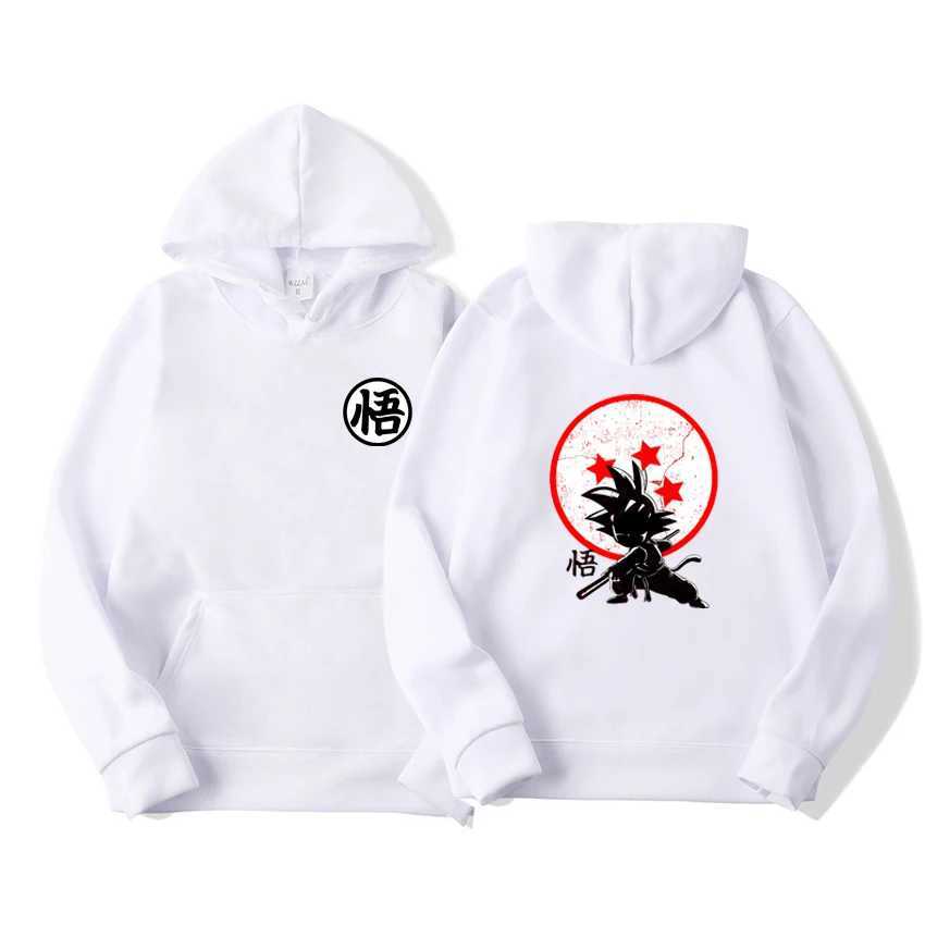 Men's Hoodies Sweatshirts Fashionable mens hoodies autumn printed hoodies Goku sweaters mens and womens hoodies T240619