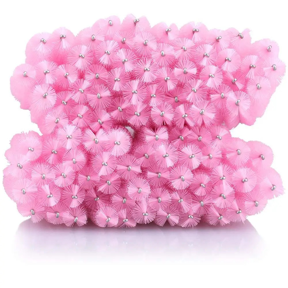 50pcs Disposable Eyelash Brushes Crystal Eye lash Mascara Wands Glitter Lash Comb Spoolies Micro Makeup Applicators 240620