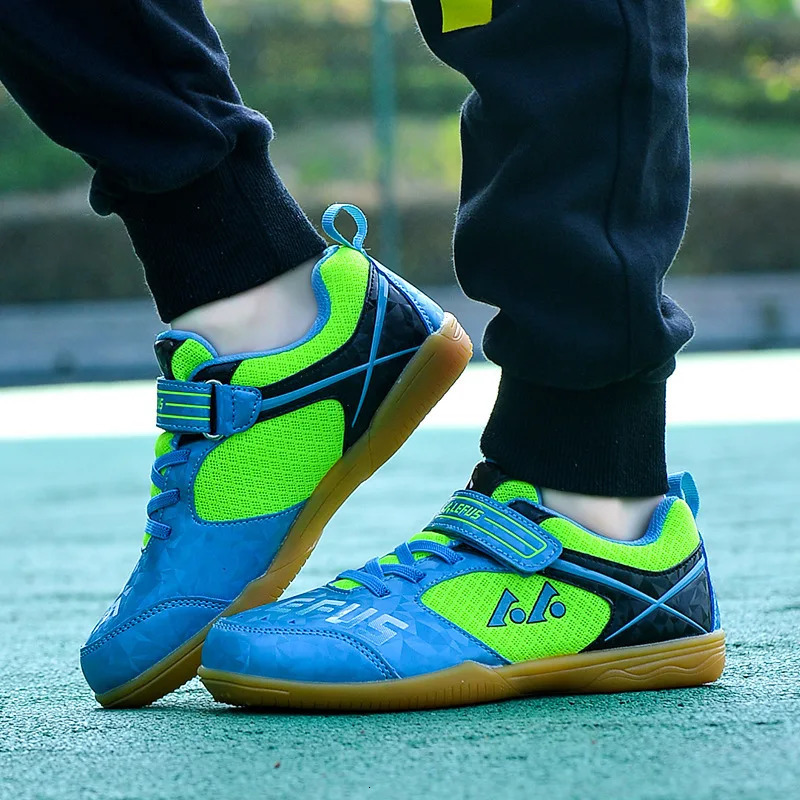 TaoBo Kid Size 31-37 Table Tennis Breathable Wear-resistant Childrens Sport Sneakers Training Comfortable Badminton Shoes 240620