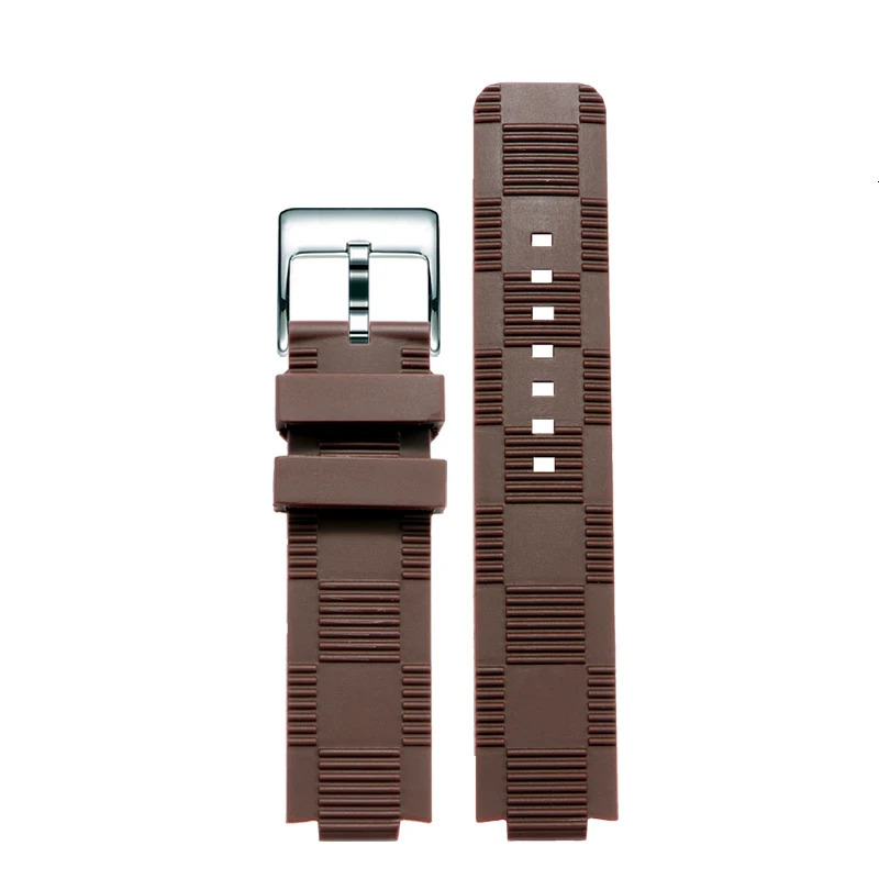 21x12 interface MM silicone rubber strap for TAMBOUR IN BLACK | Tambour mens quartz watch strap Q114K0 Diving watch belt 240617