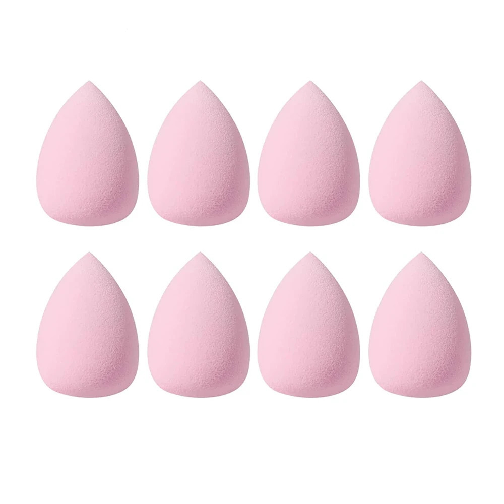8pcs Beauty EggProfessional Makeup Sponge SetFor Foundation And Finish With Liquid Cream Or Powder Makeup Products 240620