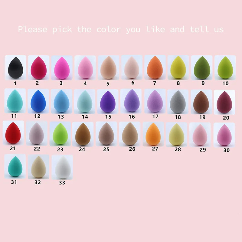 50pcs Custom Beauty Egg Cosmetic Blender Customize Make Up Sponge Private Label Latex Free Coffee Cup Makeup Sponge Blender 240620