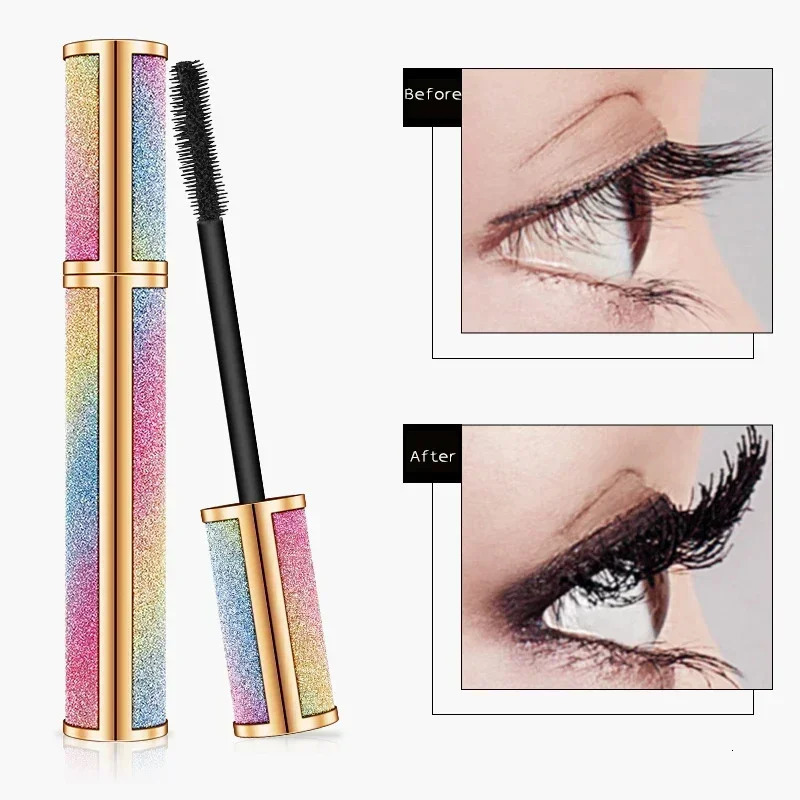 3D Mascara Makeup Lengthening Eyelash Extension Women Waterproof Fast Dry Long-wearing Lasting Mascara Big Eye Cosmetic 240709