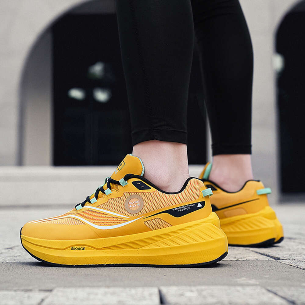 Ddmysports Sports New Cushioning Rebound Lightweight Running Mesh Breathable Couple Fashion Gradient Trendy Men S Shoes OUTDOOR