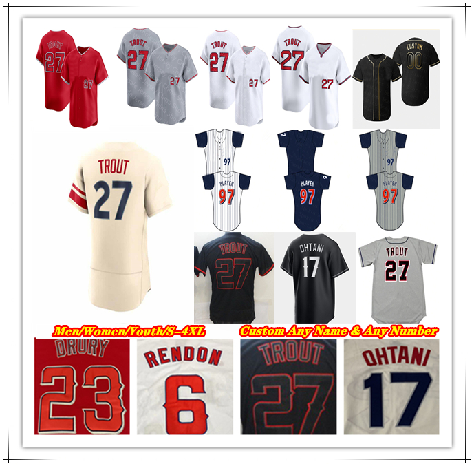 Baseball Jersey Mike Trout Taylor Ward Zach Neto Nolan Schanuel Logan O'Hoppe Luis Rengifo Willie Calhoun Brandon Drury Kevin Pillar Tyler Anderson Griffin Canning