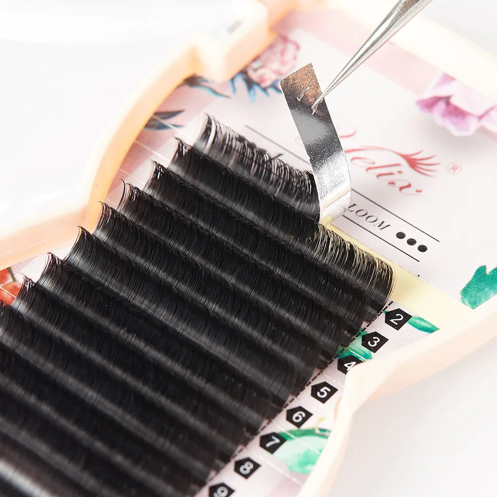 Yelix Mega Volume Lashes Easy Fanning Individual Eyelash Extensions Easy Fan Eyelash Natural Professional Eyelashes For Building 240625
