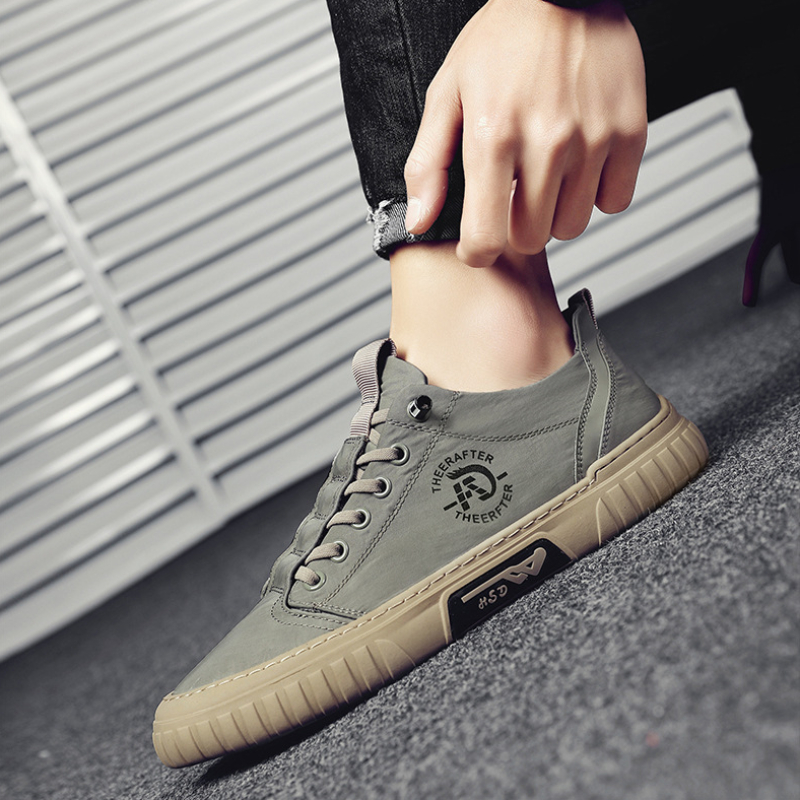 New Canvas Men Shoes Comfortable All-match Sneakers Men's Summer Breathable Ice Silk Cloth Shoes for Men Casual Walking Loafers