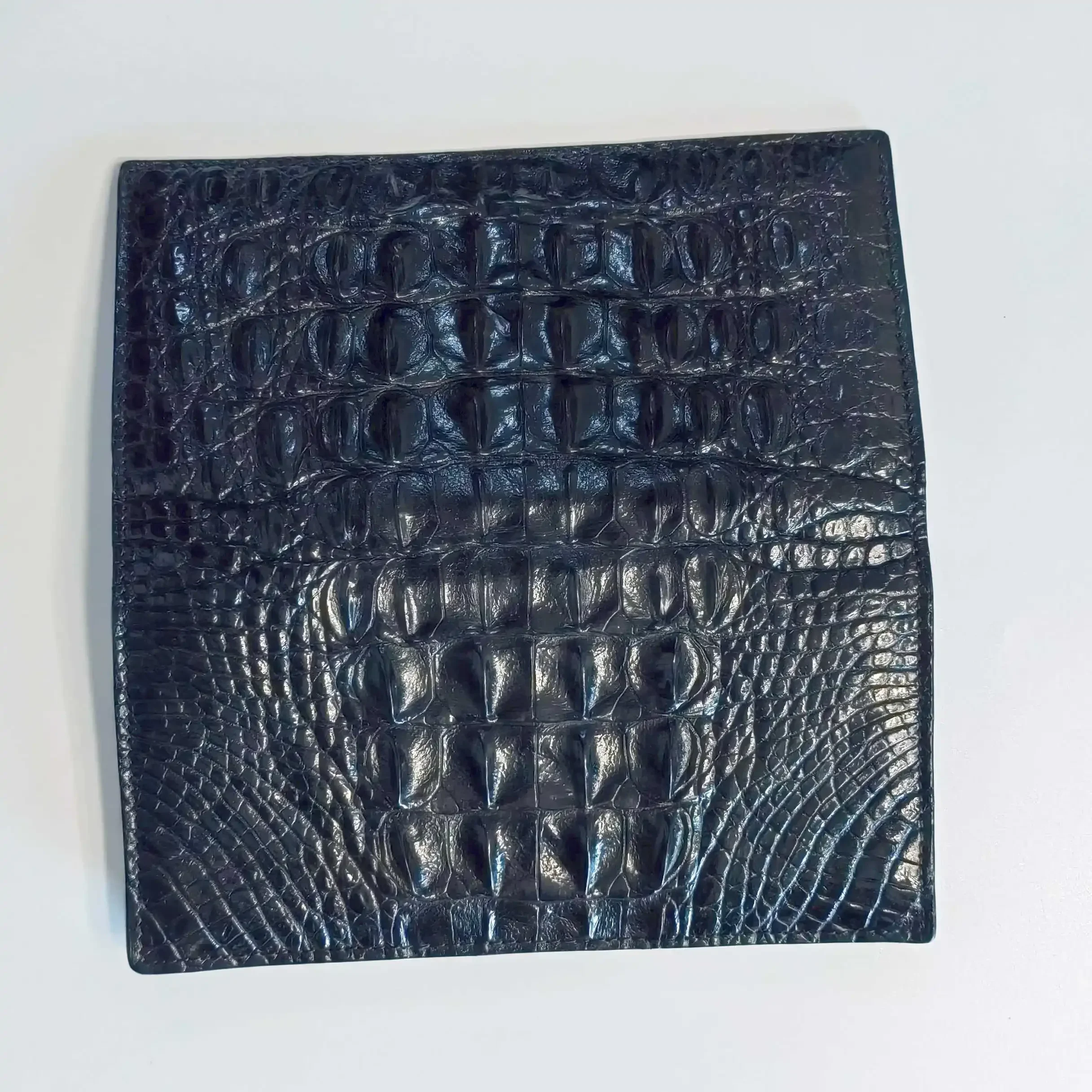 Real Crocodile Leather Men Long Wallet Alligator Skin Genuine Leather Luxury Purses Money Bag Birthday Gift for Men