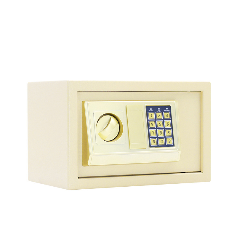 Safe Box Digital Electronic Security Keypad Small Safe Lock Box Keys Electronic Security Box for Home Office Travel Business