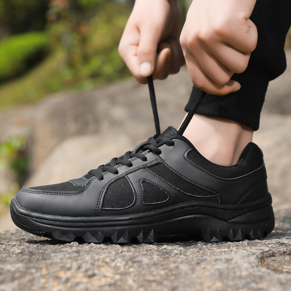 Labor insurance shoes outdoor hiking shoes mesh breathable casual sports shoes training work shoes