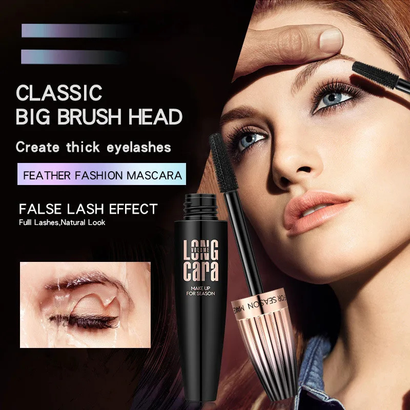 My Amazing Lashes Mascara Black 4D Silk Fiber Eyelashes Lengthening Mascara Waterproof Lash Black Eyelashes Extension Mascara 240621